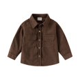thumbnail image 3 of YOUYEDIAN Button Down Shirts for Boys Spring Fall Casual Fashion Shirts Long Sleeve Collared Tops, 3 of 5