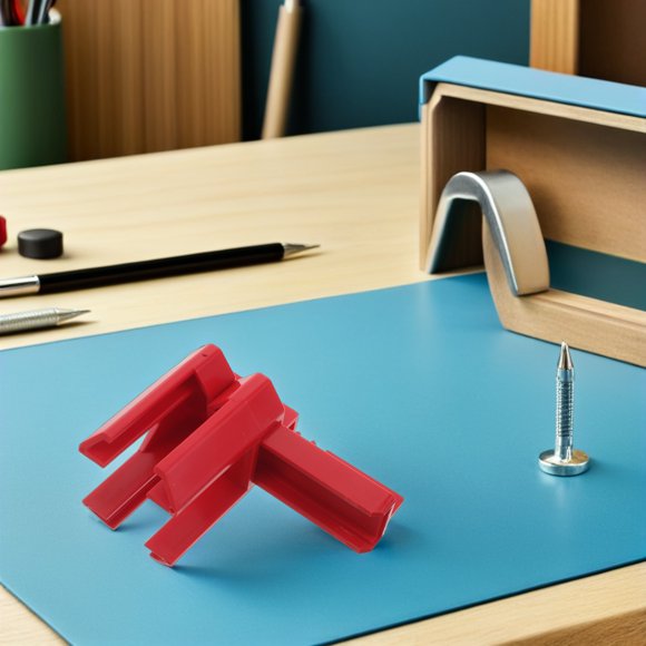 CRILSTYLEO Mecanismo De Para De Bola Rojo Para Protección Industrial