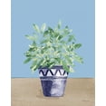 thumbnail image 2 of Grove, Beth 20x24 White Modern Wood Framed Museum Art Print Titled - Herb Garden V White Navy, 2 of 4
