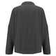 thumbnail image 5 of Blusa con solapas plisadas y botones, mangas enrollables, informal, para mujer - S-XXXXXL, 5 of 8