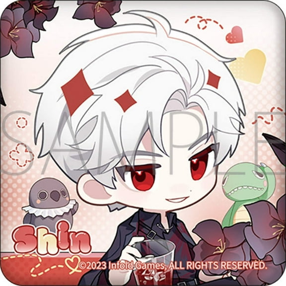 [Love and Deepspace] Rinkuu Petit News Series Cushion Can Badge- Sylus