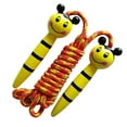 thumbnail image 2 of CIMAXIC skipping rope Kindergarten Jump Rope Adjustable Jumping Rope Students Rope Cartoon Skipping Rope (Bee, Rope Random Color),78.74"X4.72"X0.79", 2 of 4
