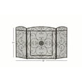 thumbnail image 3 of Amazing Metal Fire Screen, Black, 3 of 3