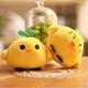 thumbnail image 5 of 2PC Creative little yellow chicken plush toy personalized sprouting chick keychain cute school bag pendant, 5 of 5
