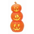 thumbnail image 1 of Halloween 3-Stack Light-up Pumpkin, 1 of 3