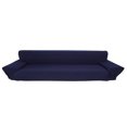 thumbnail image 1 of Protector de sofá de dos plazas y dos plazas para muebles del hogar Funda elástica para sofá de color azul, 1 of 3