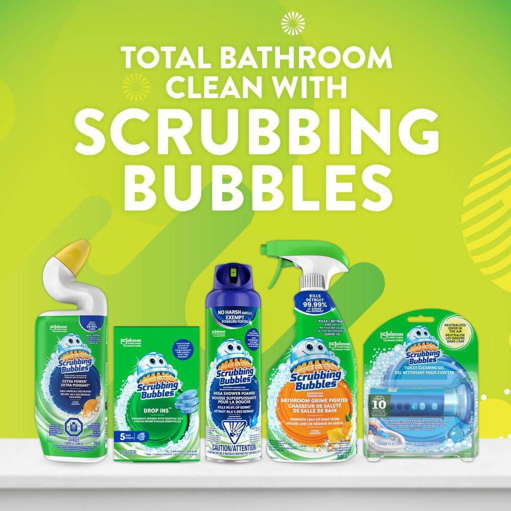 Scrubbing Bubbles® Drop Ins Toilet Bowl Cleaner, 5 Discs