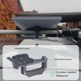 thumbnail image 2 of Starlink Mini Roof Rack Mount for RV SUV Camper – Aluminum Alloy Clamp Bracket for 12–48mm Roof Bars, Weatherproof Satellite Dish Holder for Off-Road & Mobile Installations, 2 of 10