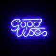 thumbnail image 1 of Blue Positive Waves Neon Sign Led Neon Signs Wall Usb Neon Sign Decor For Kids Room Bedroom Bar Shop, 1 of 4