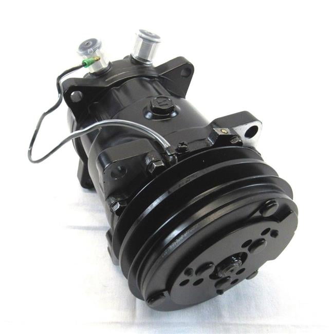 VBelt Sanden 508 Style AC Air Conditioning Compressor, Black