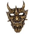 thumbnail image 2 of Accesorios de disfraces de máscaras de Halloween para actuaciones en escenario de festivales de juegos de simulación Cobre, 2 of 8