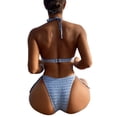 thumbnail image 3 of Txlixc Conjunto de bikini de 2 piezas para mujer, tops + traje de baño con tangas autoajustables Txlixc  Sexy, 3 of 8