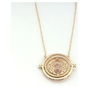 18K Gold Plated Stainless Steel Harry Potter Time Turner Necklace hour Hourglass