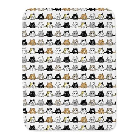 Laying Kitten Pattern Blanket -Image by Shutterstock,