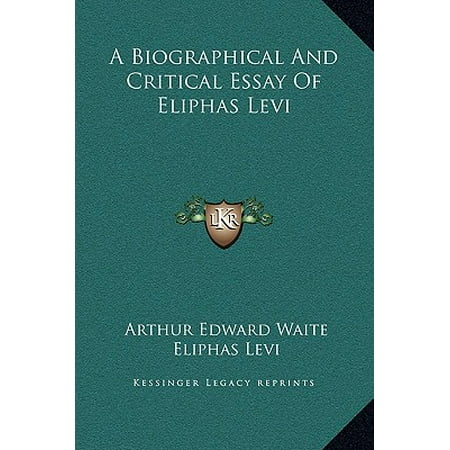 Essays On Science And Religion Samples Of Essay Writing In English also An Essay On English Language A Biographical And Critical Essay Of Eliphas Levi Advanced English Essay