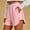 Hot Pink, variant on JUSLIO Shorts for Women,Drawstring Waist 5" Mid-Length Shorts,Summer Athletic with Pockets,Pink,Size XL
