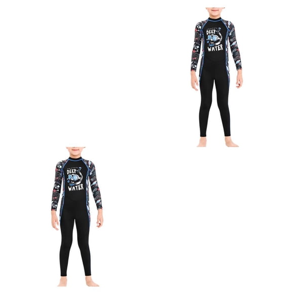 Advancent Traje de neopreno para niños Traje de baño para niños resistente al sol de secado rápido simple Type2 NO2