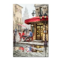 Trademark Fine Art 'Bistro' Canvas Art by The Macneil Studio