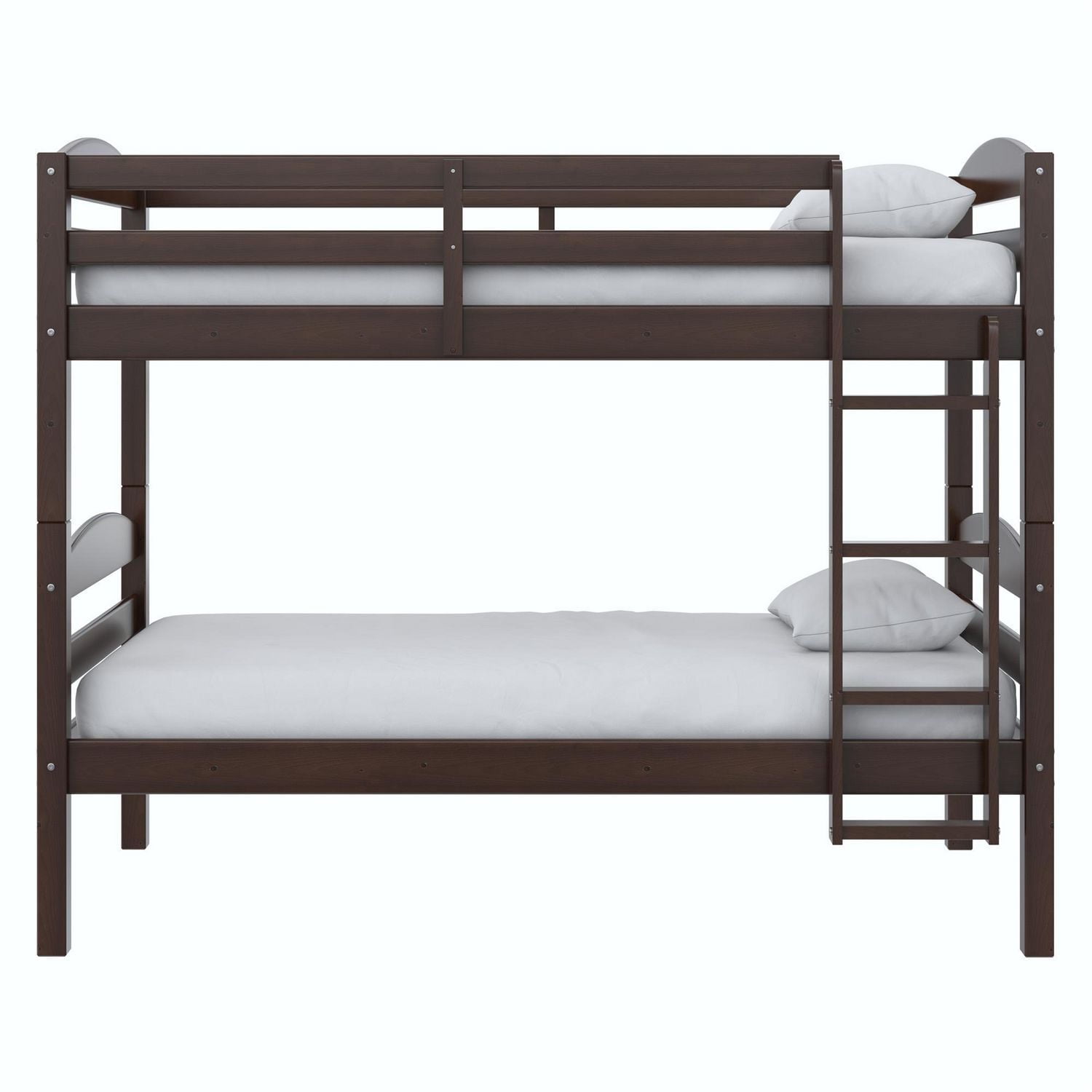 Better Homes & Gardens Leighton Wood Twin-Over-Twin Bunk Bed