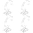 thumbnail image 1 of 4pcs Watch Display Stand Clear Bracelet Jewellery Watch Display Stand Holder, 1 of 2