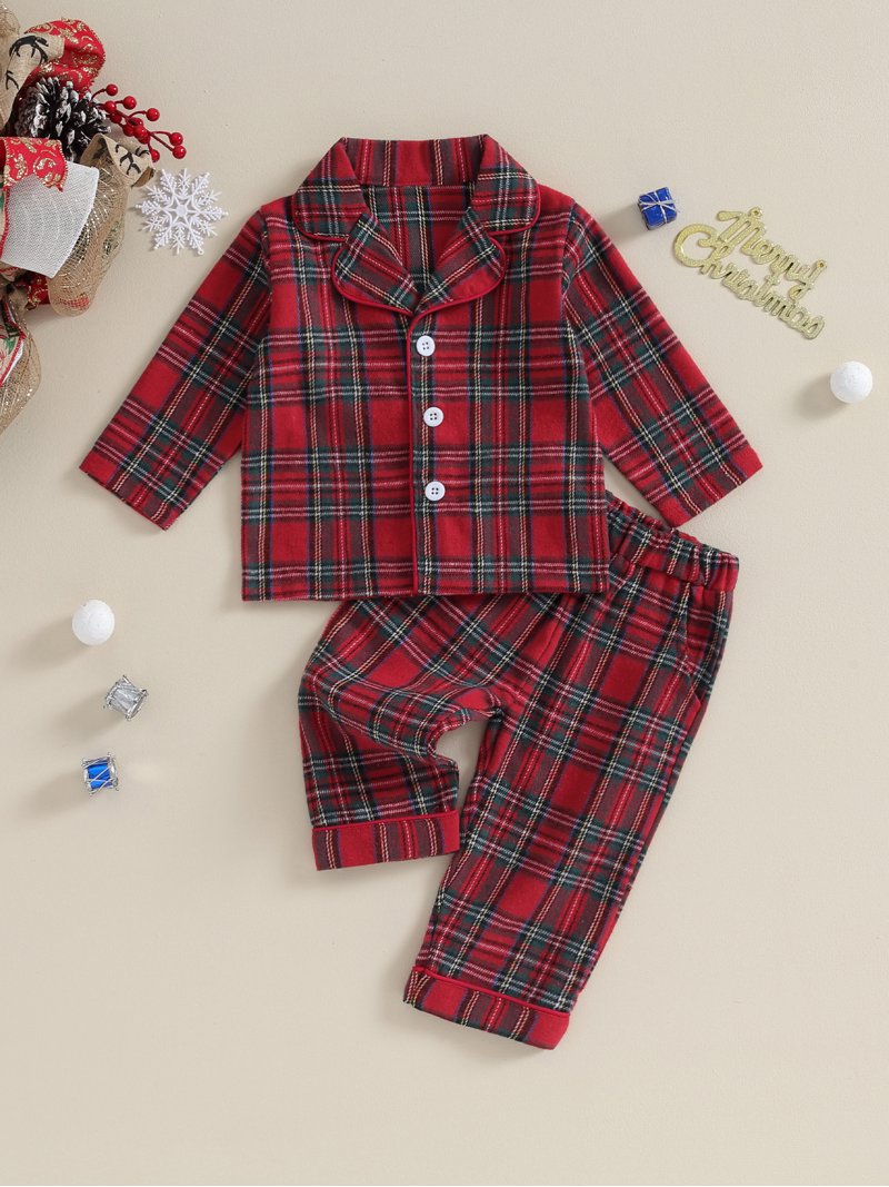 GXFC Toddler Boy Girls Christmas Pajamas Outfits 6M 1T 2T 3T 4T