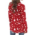 thumbnail image 4 of Enjoytime Christmas Cardigans for Women Trendy Printed V-Neck Long Sleeve Coats Casual Outerwear Fashion Loose Lightweight Jacket Multicolor XL, 4 of 6