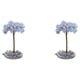 thumbnail image 1 of Bewildely Árbol de alambre de cobre artificial de apariencia realista con detalles realistas árboles de dinero de vida artificial aguamarinas aguamarinas 2Conjunto, 1 of 6