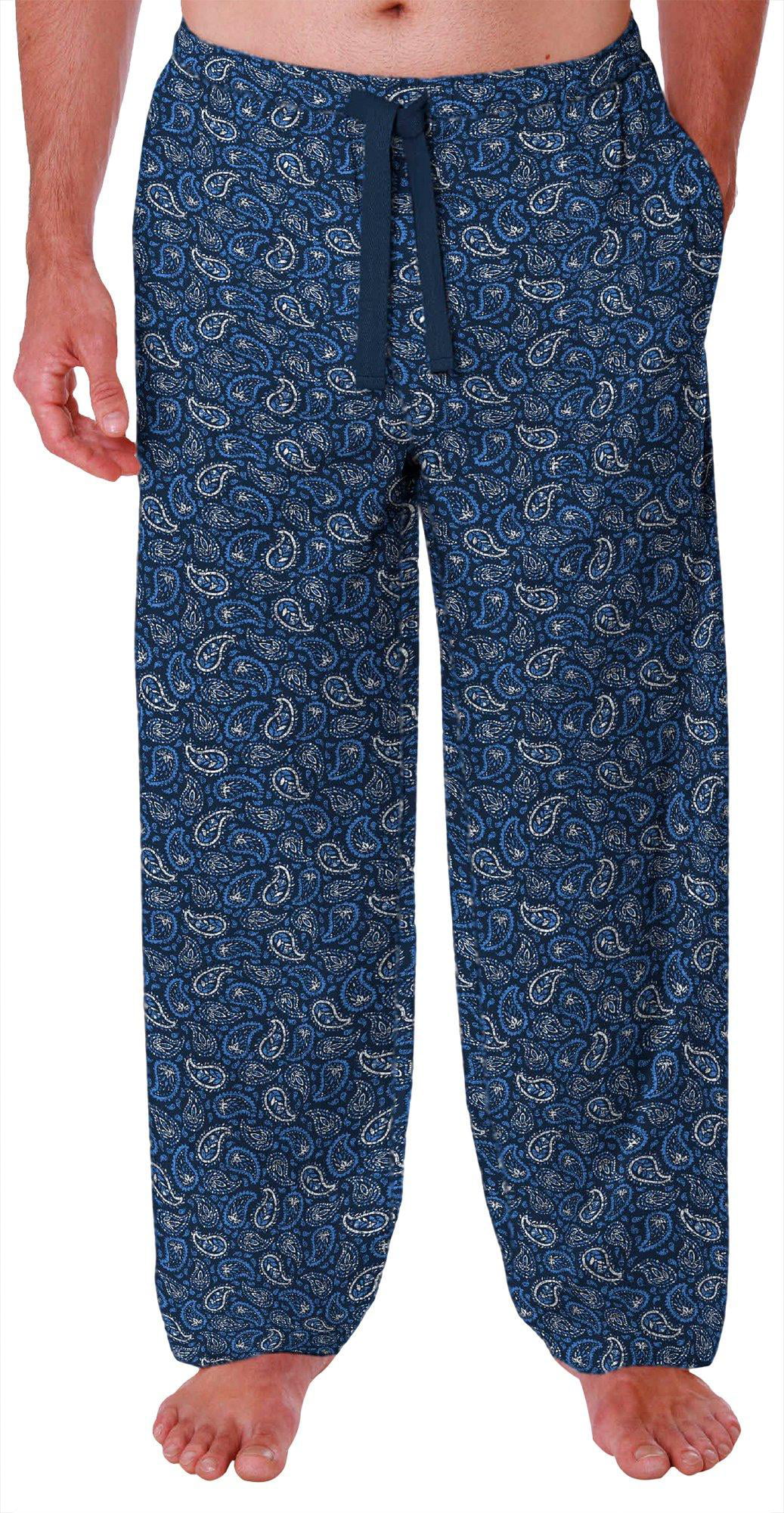 IZOD - IZOD Mens Paisley Lite Touch Fleece Pajama Pants - Walmart.com ...