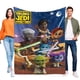 thumbnail image 1 of Aventuras de Jóvenes Jedi anti-pilling, suave, ligera, esponjosa y acogedora de lujo para hogar y cocina – Perfecta para niños y adultos,130X150cm, 1 of 6