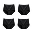 thumbnail image 2 of Qarigey Ropa interior de mujer, lencería moldeadora de cuerpo, calzoncillos elásticos sin rastro, bragas sexis, calzoncillos transpirables de Ropa interior Negro L, 2 of 6