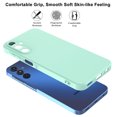 thumbnail image 2 of Galaxy A15 5G Case, Takfox Samsung Galaxy A15 Basic Case [Frosted] Shockproof Case Liquid Silicone Gel Rubber Soft TPU Anti-slip Bumper Thin Matte Slim Phone Case Covers For Samsung A15 5G,Mintgreen, 2 of 12