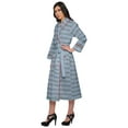 thumbnail image 2 of Moomaya Printed Bath Robe Girls Sleepwear Cotton Long Nightwear Loungewear, 2 of 6