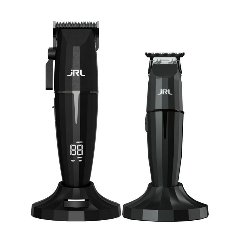 JRL Professional Onxy Clipper & Trimmer Collection + Charging Base