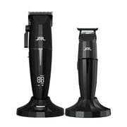 JRL Professional Onxy Clipper & Trimmer Collection + Charging Base Combo