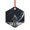 Hexagon, variant on Naloa Astronaut Standing In The Moon Acrylic Santa Tree Decorations Christmas Hanging Pendant for Christmas Winter New Year Party Hanging Decorations-Round Shape