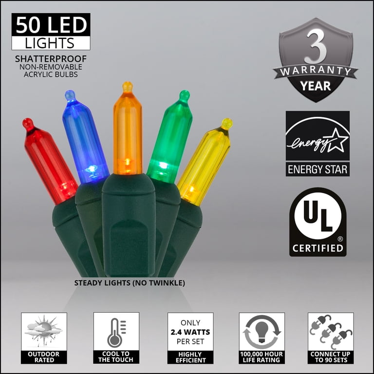 Marhynchus 5-Pack Super Mini USB RGB Lights – Ultra Thin 7 Color Changing LED For TV Backlight, Mood Lighting