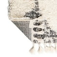 thumbnail image 4 of Unique Loom Serenity Shag Collection Area Rug - Soufriere (7' 10" x 10' Rectangle White/Gray), 4 of 7