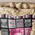 thumbnail image 2 of Retirement Gifts for Woman - Retirement Gifts 2024 - Best Retirement Gifts - Farewell Gifts for Coworker - Coworker Leaving Gifts for Women - Going Away Gift - Goodbye Gift Blanket 50"X60", 2 of 6