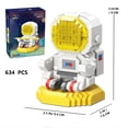 thumbnail image 2 of Set de juguetes con bloques de construcción SIOYTOER Micro Bricks Astronaut, 2 of 8