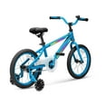 thumbnail image 2 of Jetson Light Rider 16" LED Kids Bike with Coaster Brakes and Training Wheels, Blue, 2 of 9