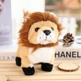 thumbnail image 4 of Walking Lion Interactive Electronic Pet Plush Leon Toy with Sounds and Movements Animated Shaking Tail Gift, 4 of 4