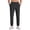Black_DJ10, variant on Dwellite Men's Sweatpants Athletic Pants Casual Trendy Plain Jogger Track Pants Workout Hiking Pants with Zipper Pockets Army Green S