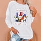 thumbnail image 2 of Sudaderas de Cuello Redondo de Navidad Para Mujer Blusa de Manga Larga Estampada Informal de Moda Odeerbi  ODB209318, 2 of 4