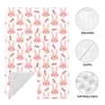 thumbnail image 5 of Naloa Rabbit Is And Carrots Baby Car Seat Cover, Breathable Baby Carrier Cover, Multiuse Baby Carrier Cover & Nursing Breastfeeding Cover, 5 of 5