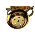 thumbnail image 3 of Arab Incense Bakhoor Burner Golden - 4 inch by Intense Oud, 3 of 7