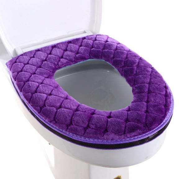 RYUJNDK Soft Toilet Seat , Washable Toilet Seat , Toilet Seat Soft Toilet Seat Cushion Warmer with