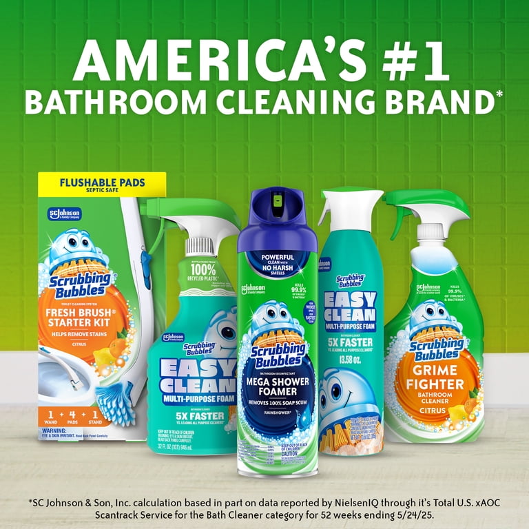 Scrubbing Bubbles Foaming Bleach Bathroom Cleaner, 2 Pack photo 7