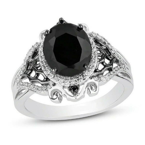 ZTTD Ladies Natural Stone Rings Ladies Solitaire Rings Ladies 1 Stone Ring Ladies Ring Sizes 6~11 Ladies Oval Stone Rings