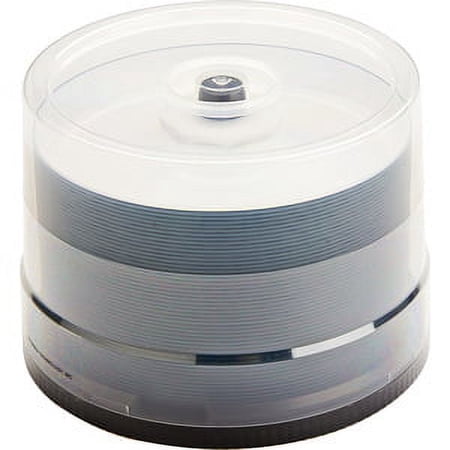 UPC: 0665188533872 | 50PK CDR TUFFCOAT W/WATERSHIELD 52X 700MB WHITE HUB/GLOSSY FINISH