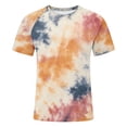 thumbnail image 4 of JAJAHO Mens Crew Neck T Shirt Tie Dye Short Sleeve Graphic Tee Comfort Casual Daily Wear Summer Beach Shirts Soft Tops, 4 of 4
